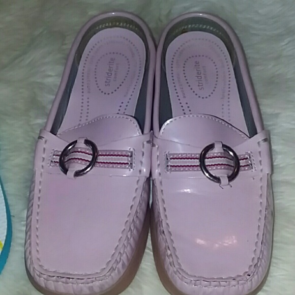 NWT/EUC Girls Stride Rite/R US Slip On 3 Leather R - Picture 4 of 8
